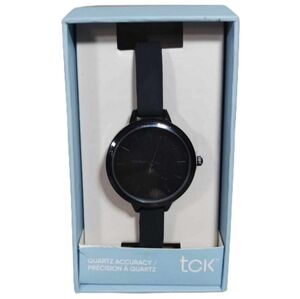 Analog watch nwt quartz accuracy functional sleek‎ minimalist